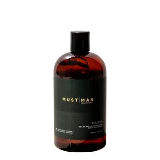 Must Man Professional Polished Clear Shaving Gel (500ml/16.9oz)