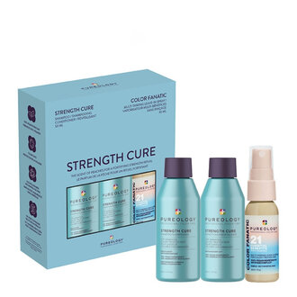 Pureology Strength Cure Fortifying Trio (2x 50ml/1.7oz, 30ml/1.0oz)