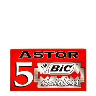 ASTOR Stainless Steel Double Edge Razor Blades
