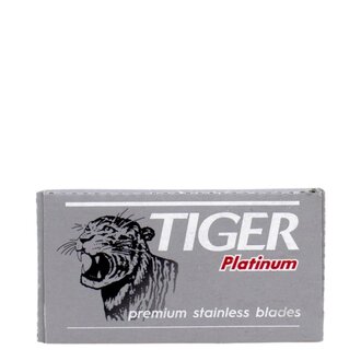Tiger Lames de rasoir à double tranchant "Platinum" (5 lames)