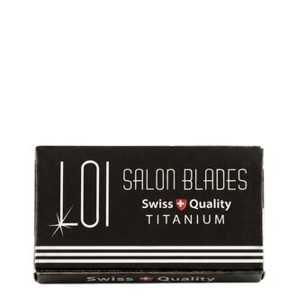 Swiss Quality Titanium Double Edge Razor Blades (5 Blades)