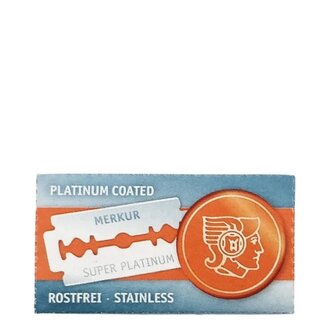 Merkur Solingen Lames de rasoir à double tranchant "Super Platinum"