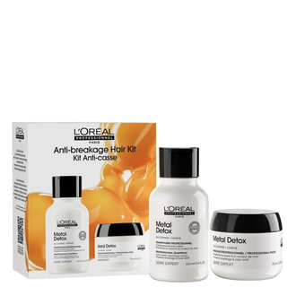 L'Oréal Professionnel Duo mini anti-casse "Metal Detox" (100ml/3.4oz, 75ml/2.5oz)