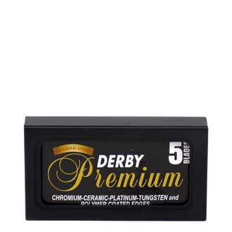 Lames de rasoir à double tranchant "Premium" (5 lames)