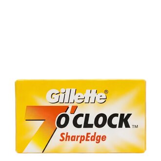 7 O'Clock SharpEdge Double Edge Razor Blades (5 Blades)