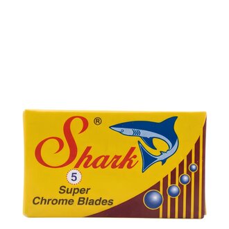 Lames de rasoir à double tranchant "Super Chrome" (5 lames)