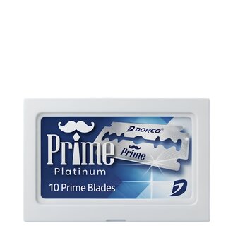 Lames de rasoir à double tranchant "Prime Platinum" (10 lames)