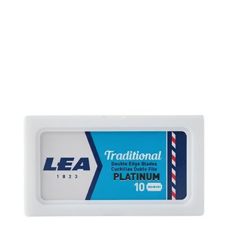 Lames de rasoir à double tranchant "Traditional Platinum" (10 Lames)