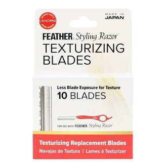 Feather Texturizing Replacement Blades (10 Blades)