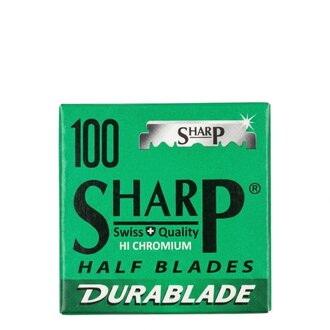 Hi Chromium Half Blades For Shavette (100 Blades)