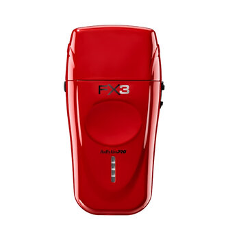 BaByliss PRO Rasoir électrique à double grille sans fil FXX3S haute vitesse - Rouge
