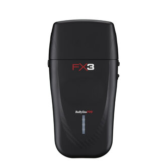 BaByliss PRO Rasoir électrique à double grille sans fil FXX3SB haute vitesse - Noir