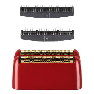 BaByliss PRO FXX3RF Replacement Foil Head for FX3 Shaver - Red