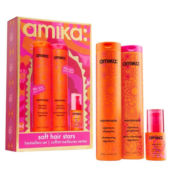 Amika: Trio nourrissant "Soft Hair Stars" (2x275ml/9.2oz, 20ml/0.67oz)