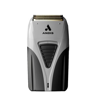 Andis Professional Rasoir électrique à double grille avec ou sans fil "ProFoil Lithium Plus Titanium" - Gris