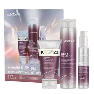 Joico Rebuild & Shield Defy Damage Trio (300ml/10.1oz, 150ml/5.1oz, 100ml/3.38oz)