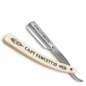 Captain Fawcett's Disposable Blade Barber Razor - Ivory Finish