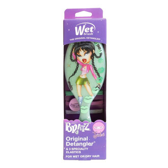 Wet Brush Pro Bratz x Original Detangler Brush With 3 Elastics - Jade