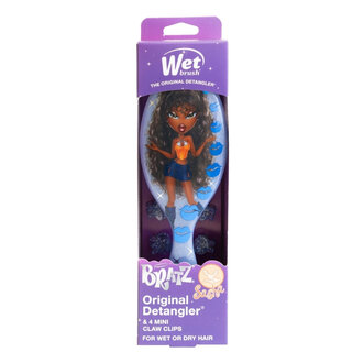 Wet Brush Pro Brosse à démêler "Original Detangler x Bratz" + 4 mini pinces - Sasha