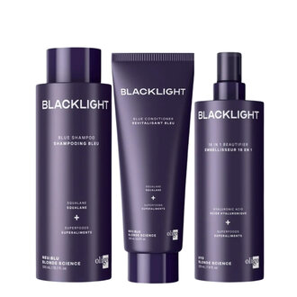 Blacklight by Oligo BLU Neutralizing Trio (300ml/10.15oz, 200ml/6.8oz, 225ml/7.6oz)