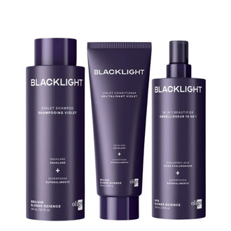 Blacklight by Oligo Trio neutralisant violet "VIO Neutralizing Trio" (300ml/10.15oz, 200ml/6.8oz, 225ml/7.6oz)