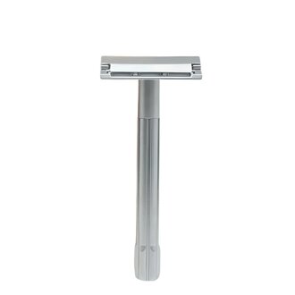 Parker SoloEdge Single Edge Safety Razor - Satin Chrome