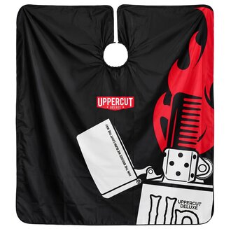 Uppercut Deluxe Cape de barbier - Bridge Burner (143cm/56.3" x 128cm/50.4")