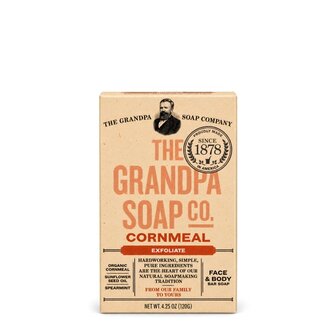 The Grandpa Soap Co. Cornmeal Exfoliate Bar Soap (120g/4.25oz)