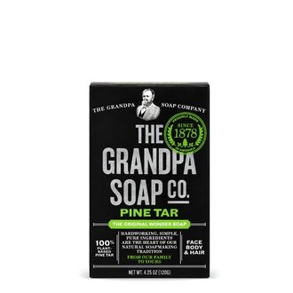 The Grandpa Soap Co. Barre de savon "The Original Wonder Soap Pine Tar" (120g/4.25oz)