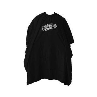 Suavecito Cape de barbier "OG Script" (140cm/55" x 160cm/63") - Noir Suavecito Cape de barbier "OG Script" (140cm/55" x 160cm/63") - Noir