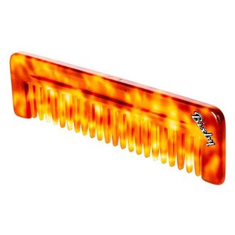 Bixby The Original Wide Tooth Comb 3mm Head Gap (133mm/5.24") - Amber