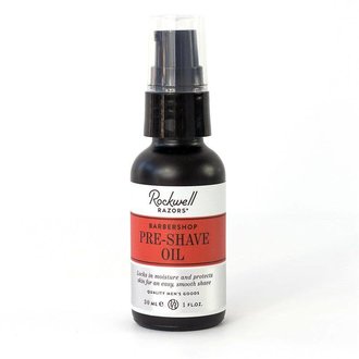 Rockwell Razors Huile de pré-rasage "Barbershop" - Pour la peau sensible et les poils forts (30ml/1oz) Rockwell Razors Huile de pré-rasage "Barbershop" - Pour la peau sensible et les poils forts (30ml/1oz)