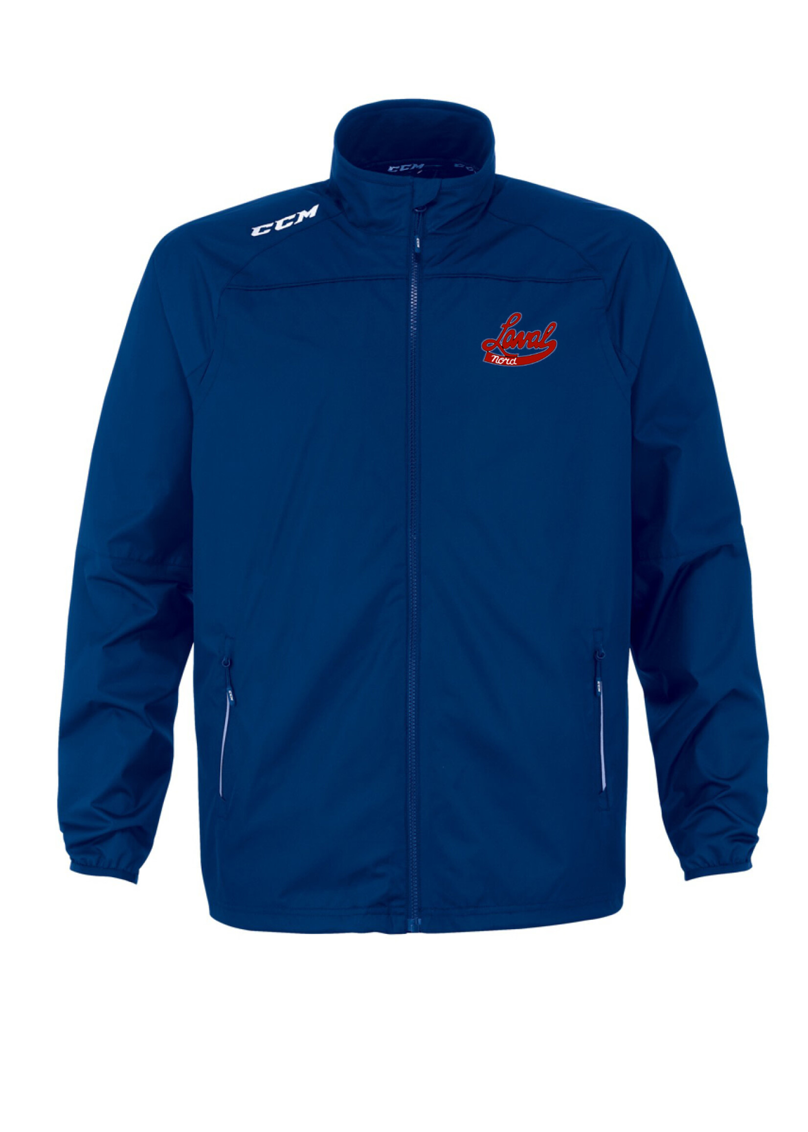 Manteau CCM Léger J5588 (JR) avec Logo LN brodé -marine