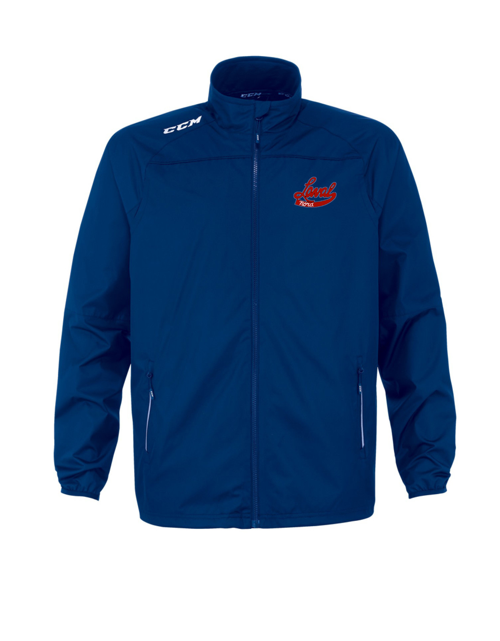 Manteau CCM Léger J5588 (JR) avec Logo LN brodé -marine