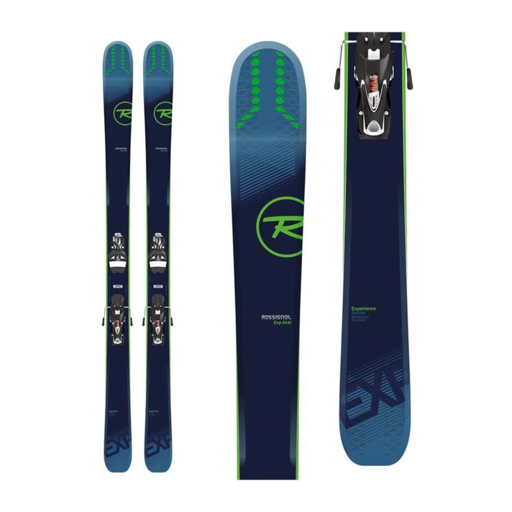 Rossignol Exp84AI (160cm) BLK/Grn -FCHC005