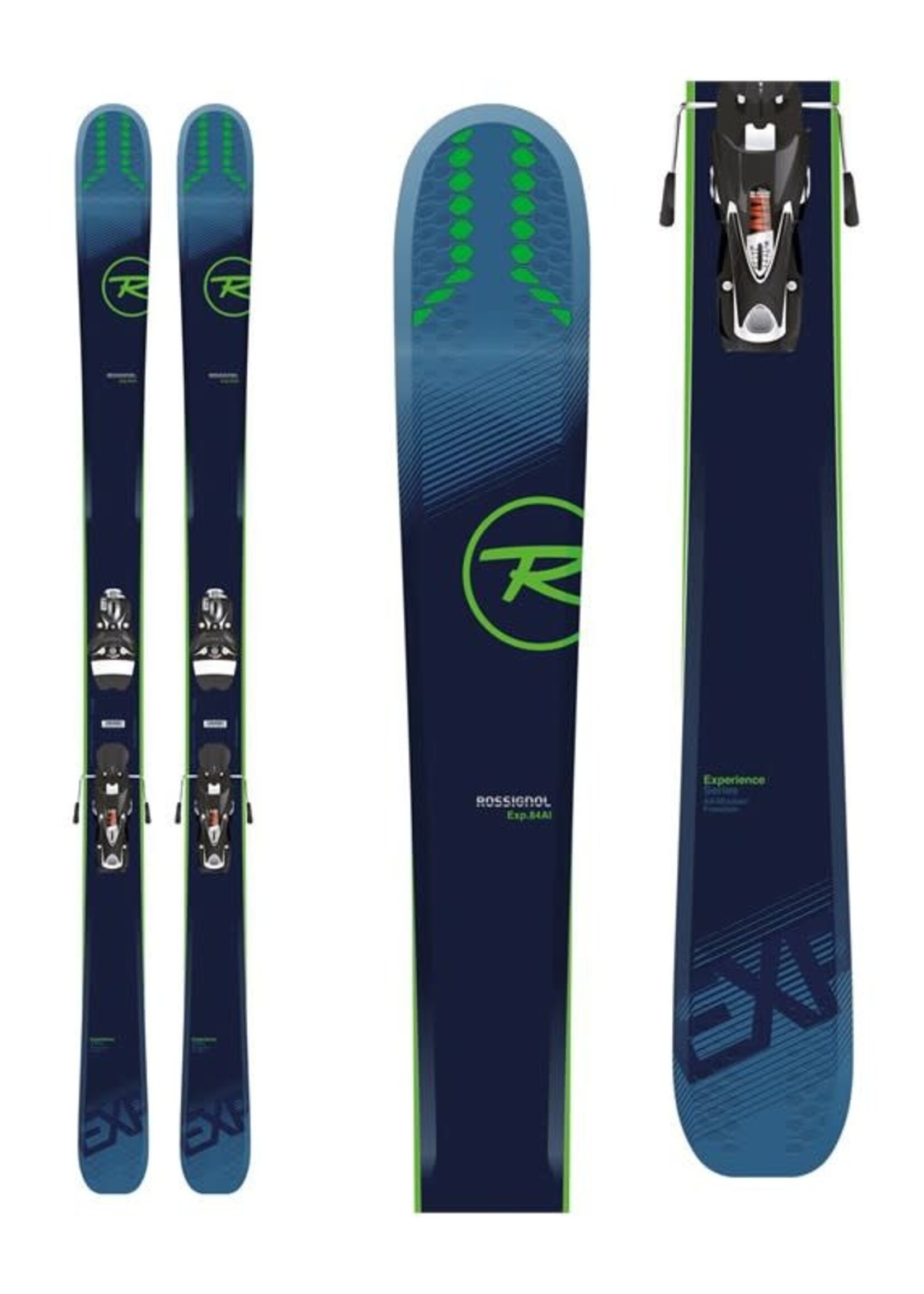 Rossignol Exp84AI (160cm) BLK/Grn -FCHC005
