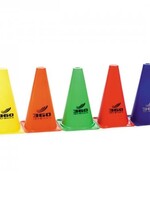 360 Atheletic CONE EN VINYLE ROUGE - 9"