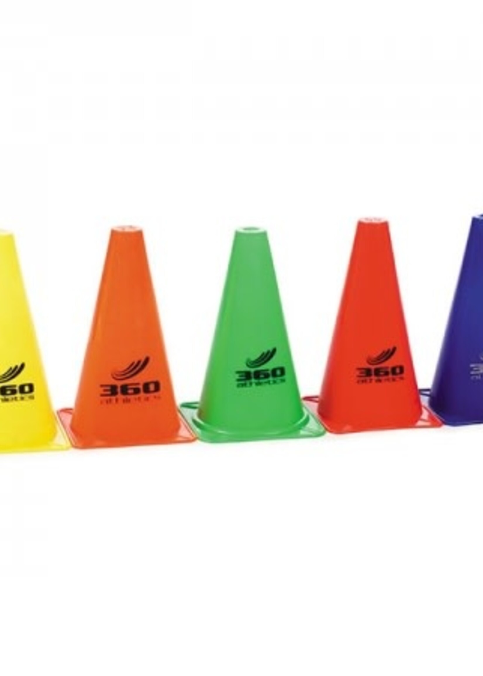 360 Atheletic CONE EN VINYLE ROUGE - 9"