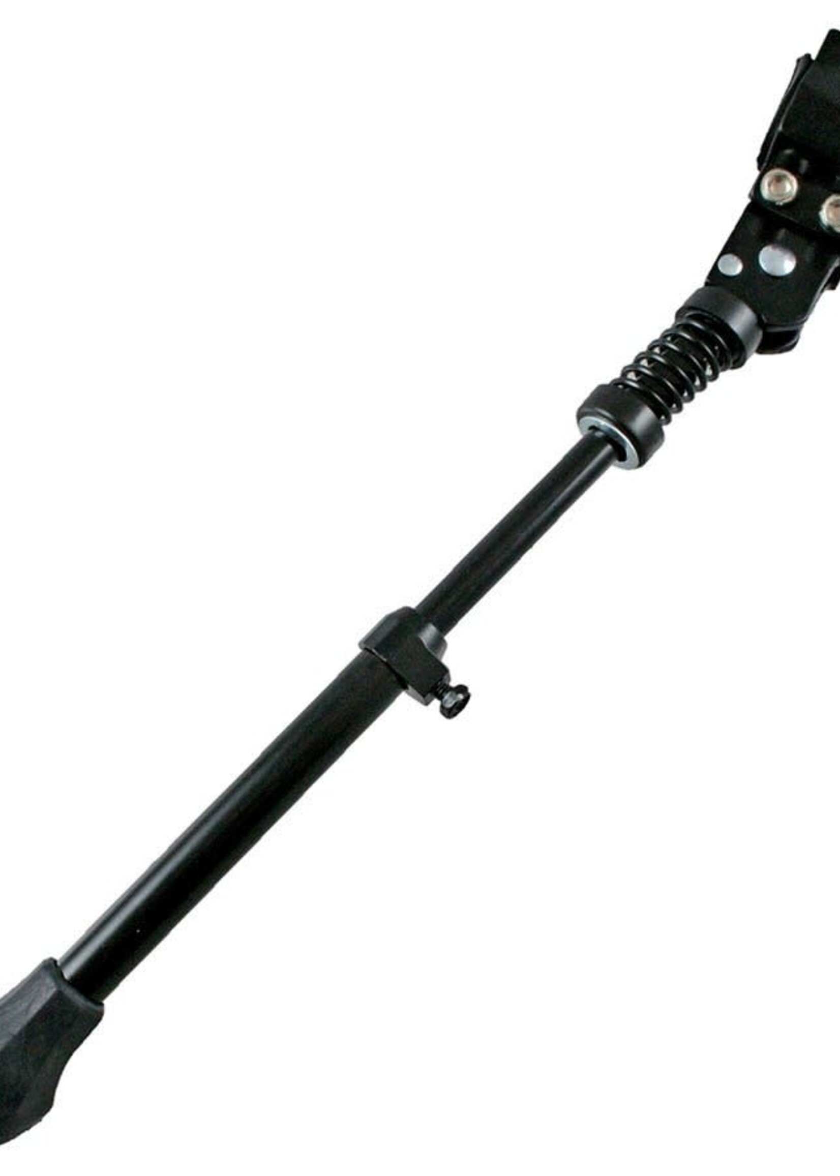 EVO EVO, Steel Kickstand For Oversized Or Suspension Frame, Adjustable 20''- 700C, Black