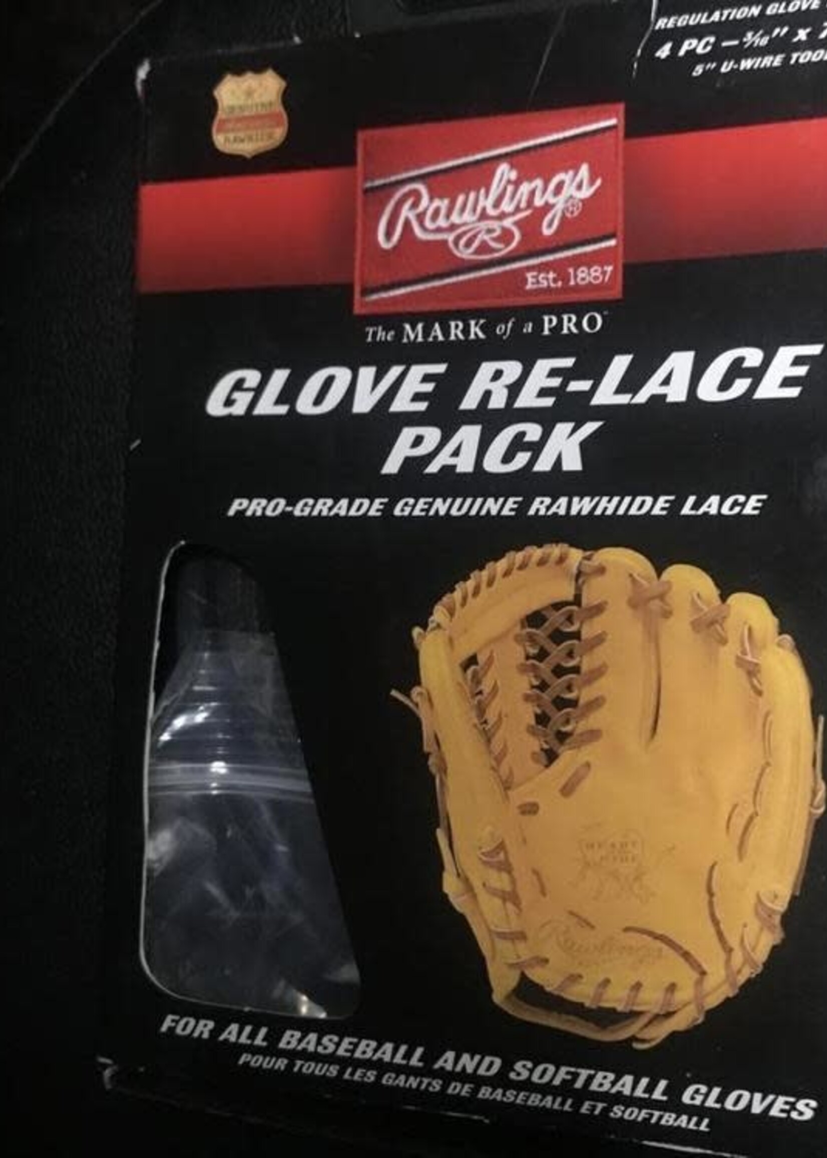 Rawlings RAWLINGS GLOVE RE-LACE PACK (BLK)