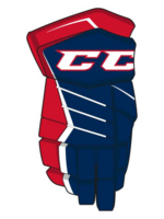 CCM Hockey HG370 JS JR GLOVES v.1 12 NVRW