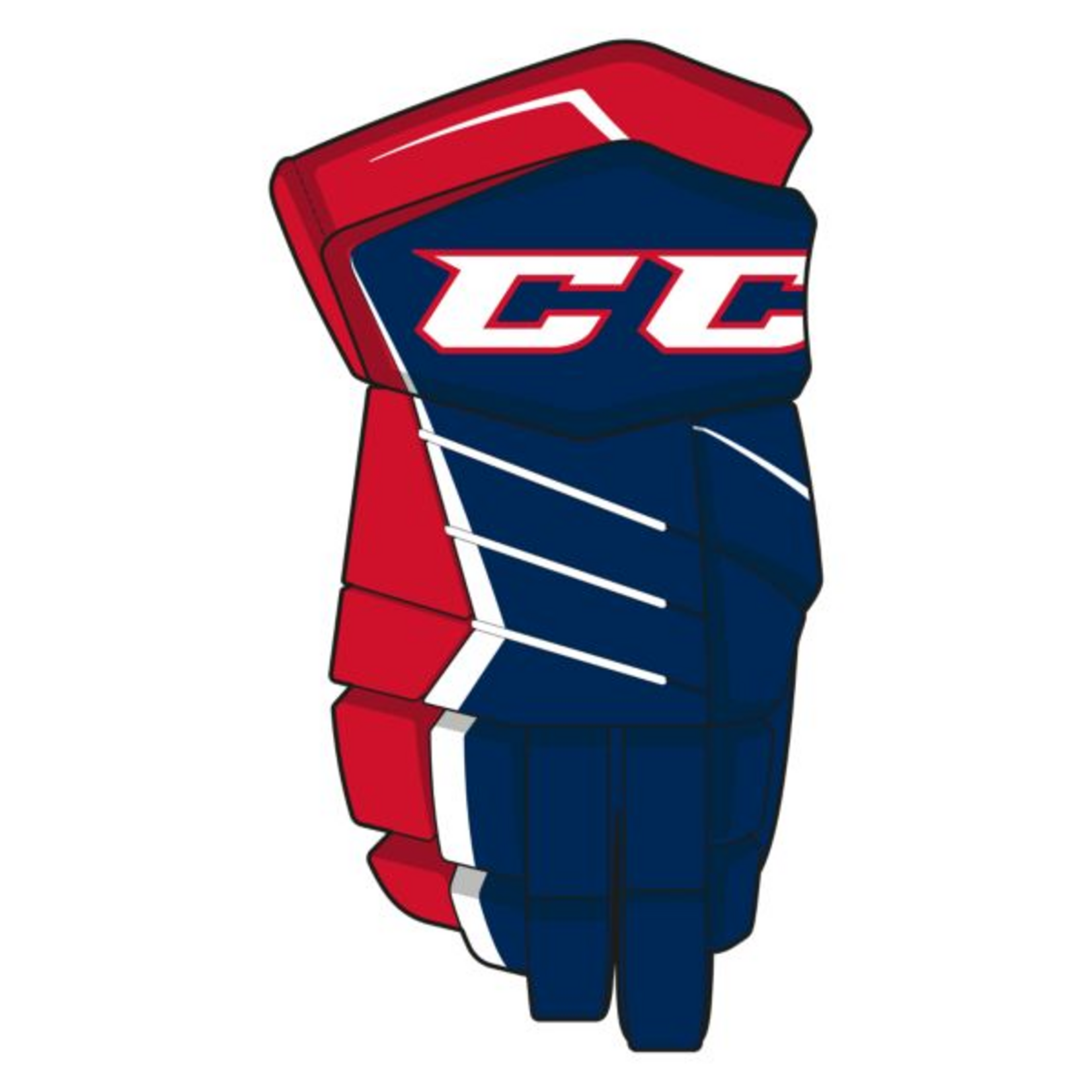 CCM Hockey HG370 JS JR GLOVES v.1 12 NVRW