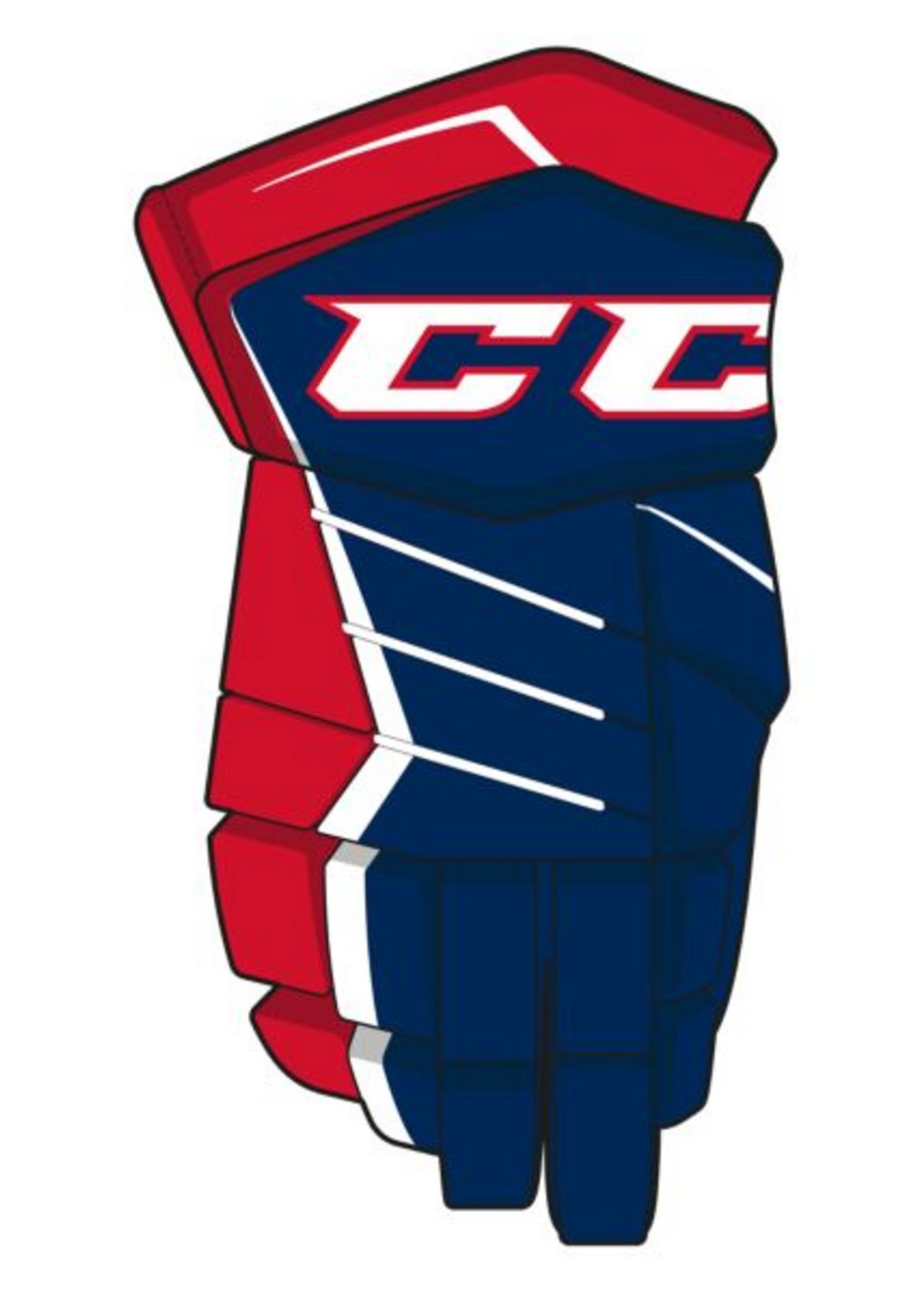 CCM Hockey HG370 JS JR GLOVES v.1 12 NVRW