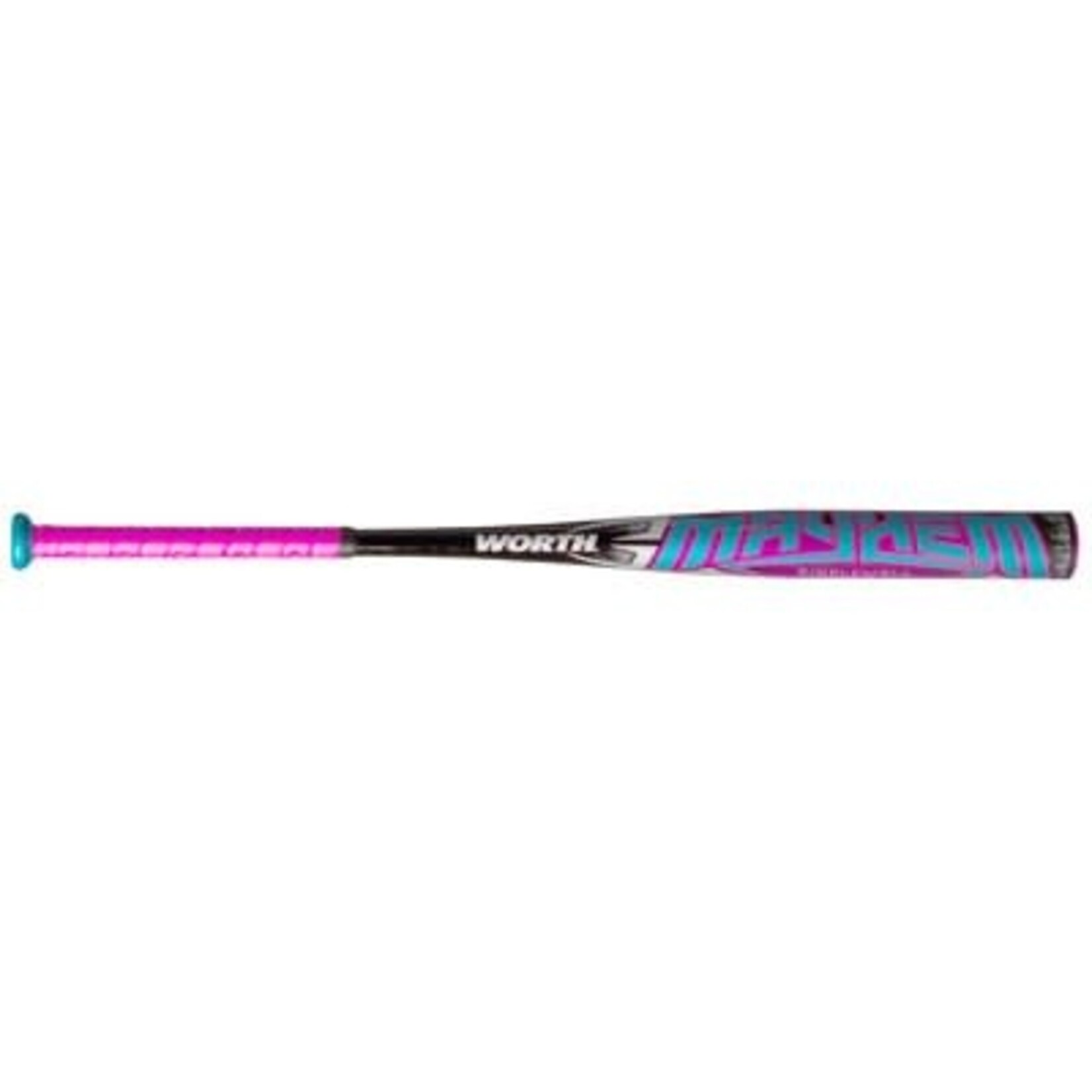 Worth Mayhem Singlewall Alloy Slowpitch Bat 27oz  34''