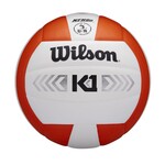 wilson official size k1 volley ball silver (indoor)