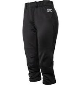 Rawlings Pants Baseball Women No Zip Yoga XL