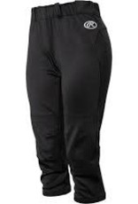Rawlings Pants Baseball Women No Zip Yoga XL