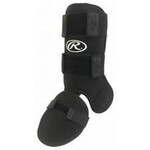 Rawlings Rawlings Leg Guard (black) jambiere pour frappeur