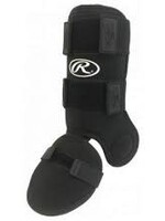 Rawlings Rawlings Leg Guard (black) jambiere pour frappeur