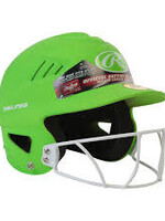 Rawlings High School/College Batting Helmet Green/Vert casque